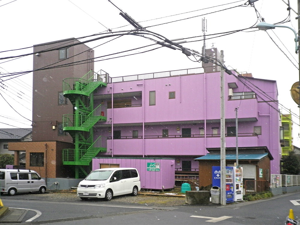 マンション外装リフォーム・自由な色合いに大変身！